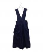DRAWERドゥロワー）の古着「ロングワンピース」｜ネイビー