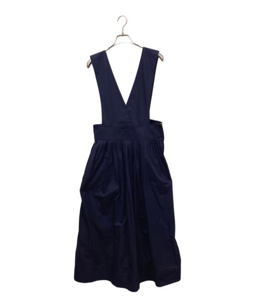 DRAWER（ドゥロワー）DRAWER (ドゥロワー) ロングワンピース ネイビー サイズ:38の古着・服飾アイテム