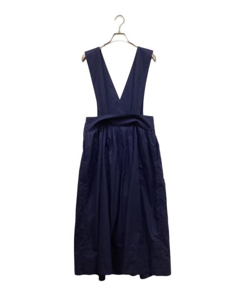 DRAWER（ドゥロワー）DRAWER (ドゥロワー) ロングワンピース ネイビー サイズ:38の古着・服飾アイテム