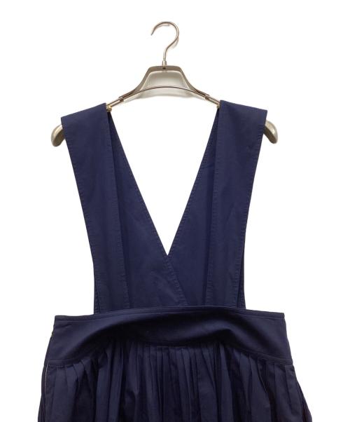 DRAWER（ドゥロワー）DRAWER (ドゥロワー) ロングワンピース ネイビー サイズ:38の古着・服飾アイテム