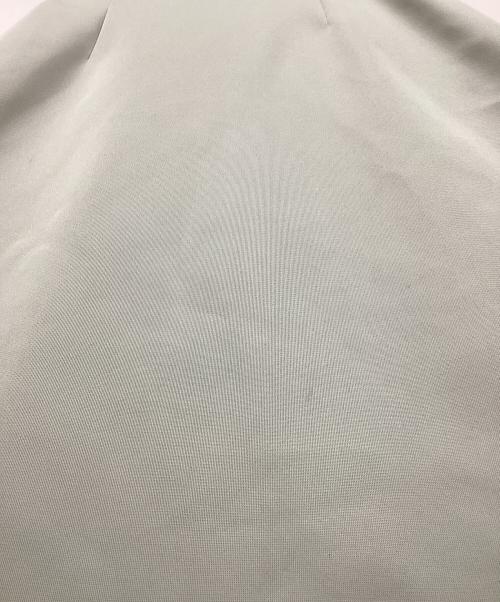 ebure（エブール）ebure (エブール) ダブルラッセルフレアスカート グリーン サイズ:38の古着・服飾アイテム