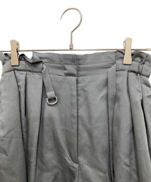 ebure（エブール）ebure (エブール) ワイドパンツ グレー サイズ:36の古着・服飾アイテム