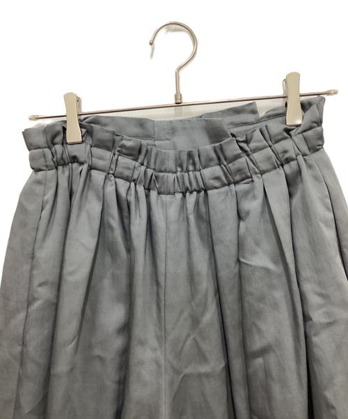 ebure（エブール）ebure (エブール) ワイドパンツ グレー サイズ:36の古着・服飾アイテム