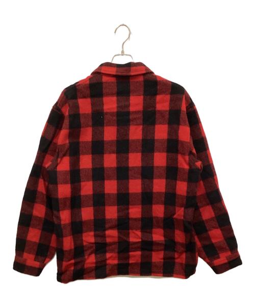 MASSES（マシス）MASSES (マシス) PorkChop (ポークチョップ) WOOL JACKET P/ウールジャケット レッド サイズ:Lの古着・服飾アイテム