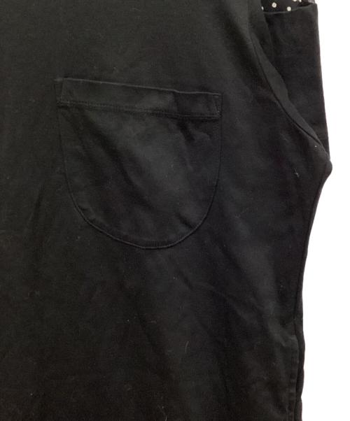 AKIRA NAKA（アキラナカ）AKIRA NAKA (アキラナカ) シアードット切替ワンピース ブラック サイズ:1の古着・服飾アイテム