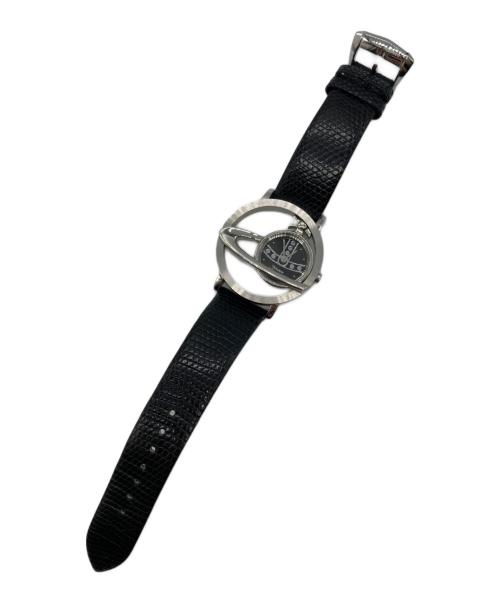 Vivienne Westwood（ヴィヴィアンウエストウッド）Vivienne Westwood (ヴィヴィアンウエストウッド) サークルオーブウォッチ ブラックの古着・服飾アイテム