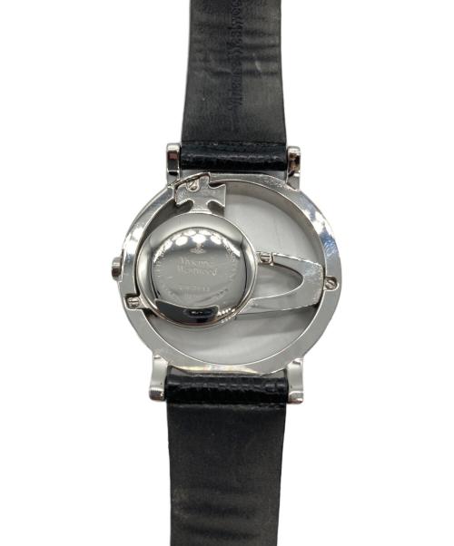 Vivienne Westwood（ヴィヴィアンウエストウッド）Vivienne Westwood (ヴィヴィアンウエストウッド) サークルオーブウォッチ ブラックの古着・服飾アイテム