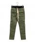 MNML（ミニマル）の古着「CARGO DRAWCORD PANTS」｜グリーン