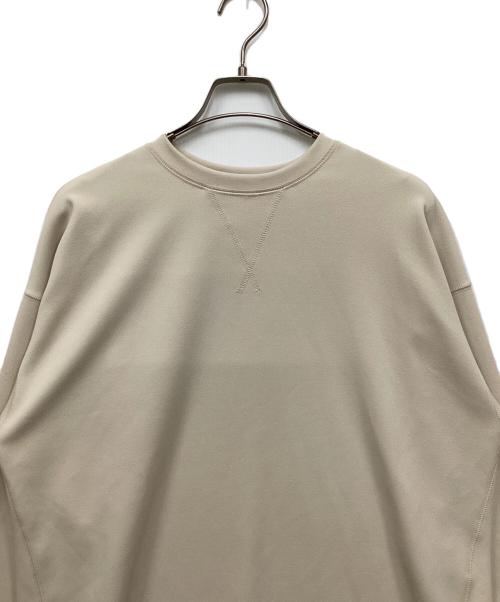 RIVE DROITE（リヴドロワ）RIVE DROITE (リヴドロワ) カットジョーゼットプルオーバー ベージュ サイズ:FREEの古着・服飾アイテム