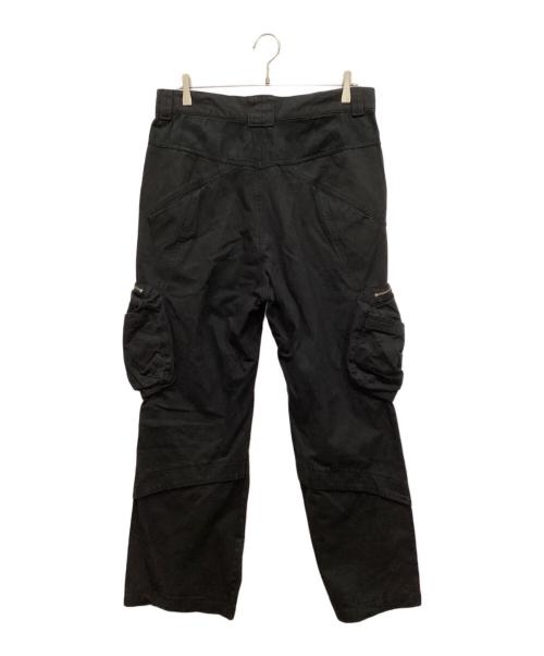 IGNOTA（イグノタ）IGNOTA (イグノタ) ジップカーゴパンツ ブラック サイズ:Lの古着・服飾アイテム