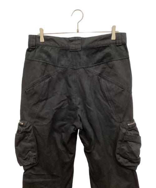 IGNOTA（イグノタ）IGNOTA (イグノタ) ジップカーゴパンツ ブラック サイズ:Lの古着・服飾アイテム