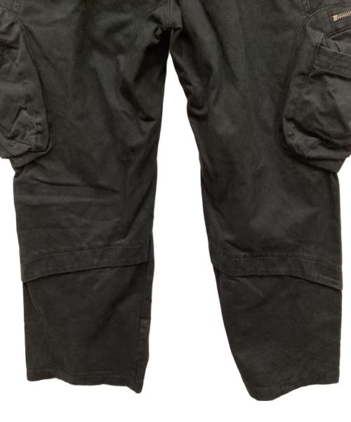 IGNOTA（イグノタ）IGNOTA (イグノタ) ジップカーゴパンツ ブラック サイズ:Lの古着・服飾アイテム