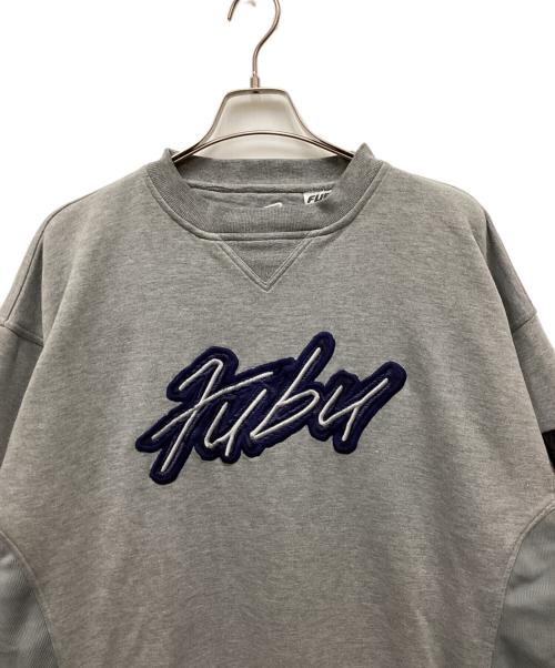 FUBU（フブ）FUBU (フブ) 刺繍スウェット グレー サイズ:XXLの古着・服飾アイテム