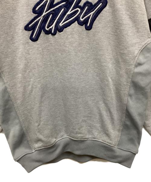 FUBU（フブ）FUBU (フブ) 刺繍スウェット グレー サイズ:XXLの古着・服飾アイテム