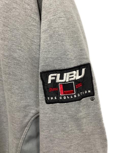 FUBU（フブ）FUBU (フブ) 刺繍スウェット グレー サイズ:XXLの古着・服飾アイテム