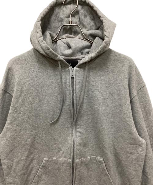 Y-3（ワイスリー）Y-3 (ワイスリー) FT ZIP HOODIEエフティージップフーディー グレー サイズ:sの古着・服飾アイテム