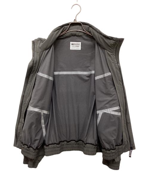 RUSSELL ATHLETIC（ラッセルアスレチック）RUSSELL ATHLETIC (ラッセルアスレチック) FREAK'S STORE (フリークストア) ナイロンジャケット グレー サイズ:Lの古着・服飾アイテム