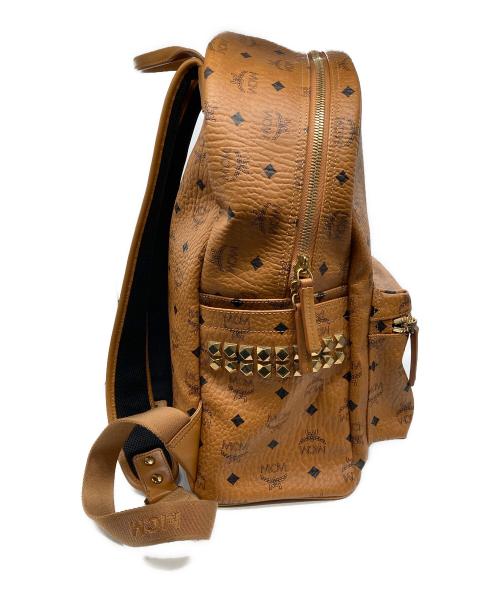 MCM（エムシーエム）MCM (エムシーエム) リュック ブラウンの古着・服飾アイテム
