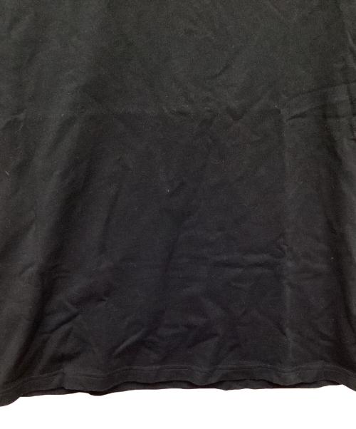 YOHJI YAMAMOTO（ヨウジヤマモト）YOHJI YAMAMOTO (ヨウジヤマモト) New Era (ニューエラ) xNEW ERA Cotton Tee/ニューエラコットンティー ブラック サイズ:XLの古着・服飾アイテム