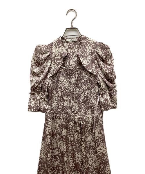 Snidel（スナイデル）Snidel (スナイデル) デコルテオープンワンピ ピンク サイズ:XSの古着・服飾アイテム