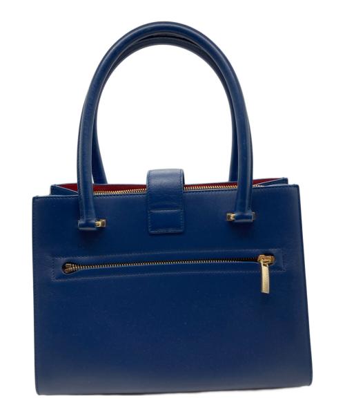 Salvatore Ferragamo（サルヴァトーレ フェラガモ）Salvatore Ferragamo (サルヴァトーレ フェラガモ) ハンドバッグ ジュリエット ブルーの古着・服飾アイテム