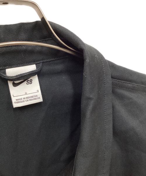 NIKE SB（ナイキエスビー）NIKE SB (ナイキエスビー) ウーブン ツイル プレミアム ジャケット ブラック サイズ:Lの古着・服飾アイテム