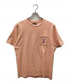 stussyステューシー）の古着「Tシャツ」｜ピンク