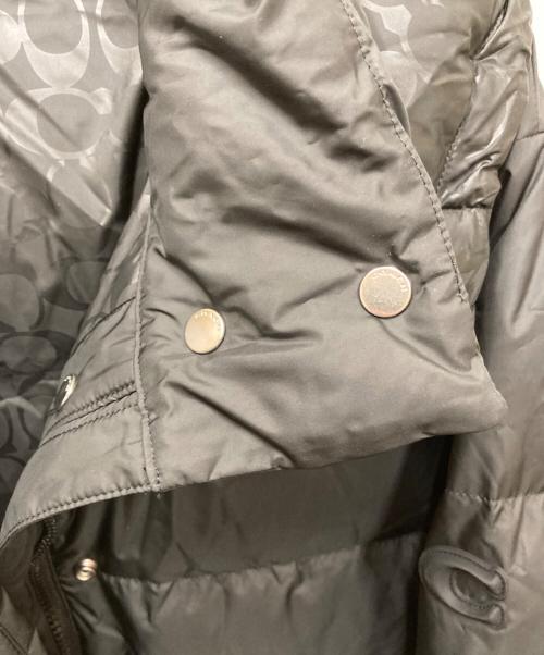 COACH（コーチ）COACH (コーチ) ロングダウンパッファー ブラック サイズ:Lの古着・服飾アイテム