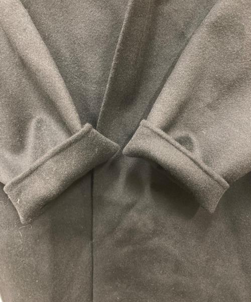 Vesgioia（ベスジョーヤ）Vesgioia (ベスジョーヤ) フォックスファーウールロングコート ブラック サイズ:なしの古着・服飾アイテム