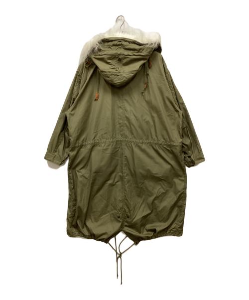 HYKE（ハイク）HYKE (ハイク) Barneys New York モッズコート オリーブ サイズ:Lの古着・服飾アイテム