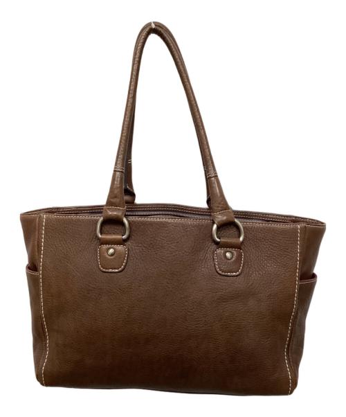 土屋鞄（ツチヤカバン）土屋鞄 (ツチヤカバン) トーンオイルヌメ ミディアムトートバッグ ブラウンの古着・服飾アイテム