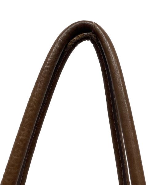 土屋鞄（ツチヤカバン）土屋鞄 (ツチヤカバン) トーンオイルヌメ ミディアムトートバッグ ブラウンの古着・服飾アイテム