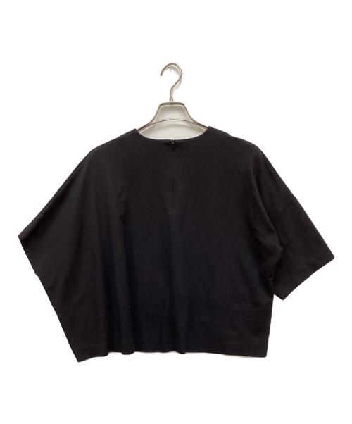 ENFOLD（エンフォルド）ENFOLD (エンフォルド) アシンメトリートップス ブラック サイズ:36の古着・服飾アイテム