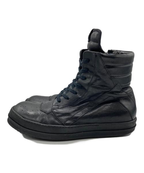 RICK OWENS（リックオウエンス）RICK OWENS (リックオウエンス) GEOBASKET/ジオバスケット ブラック サイズ:42の古着・服飾アイテム