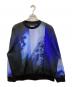 MAISON SPECIAL（メゾンスペシャル）の古着「Design Print Sweat Pullover/デザインプリントスウェットプルオーバー」｜ブルー