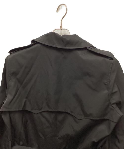 LAUREN RALPH LAUREN（ローレンラルフローレン）LAUREN RALPH LAUREN (ローレンラルフローレン) ダブルトレンチコート ブラック サイズ:Lの古着・服飾アイテム