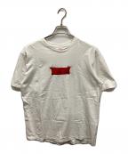 SUPREMEシュプリーム）の古着「RALPH STEADMAN BOX LOGO TEE/ラルフステッドマンロゴtシャツ」｜ホワイト