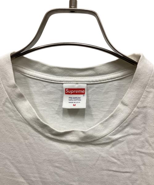 SUPREME（シュプリーム）SUPREME (シュプリーム) CHROME LOGO TEE/クロームロゴtシャツ ホワイト サイズ:Mの古着・服飾アイテム