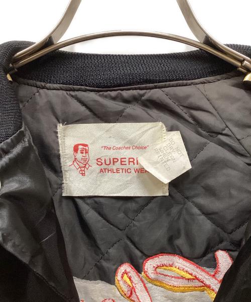 SUPERIOR（スペリオール）SUPERIOR (スペリオール) ナイロンジャケット ブラック サイズ:Sの古着・服飾アイテム