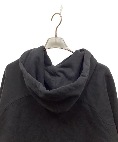 ami（アミ）ami (アミ) ハートロゴ刺繍パーカー ブラック サイズ:Mの古着・服飾アイテム