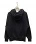 ami (アミ) ハートロゴ刺繍パーカー ブラック サイズ:M：18000円