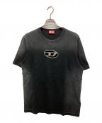 DIESELディーゼル）の古着「T ADJUST-Q8 TEE」｜ブラック