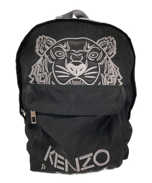KENZO（ケンゾー）KENZO (ケンゾー) タイガー刺繍バックパック（タイガーシシュウバックパック） ブラックの古着・服飾アイテム