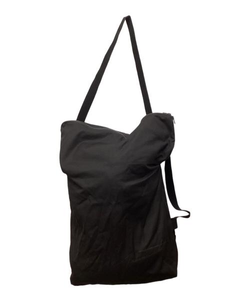 YOHJI YAMAMOTO（ヨウジヤマモト）YOHJI YAMAMOTO (ヨウジヤマモト) NOVELTY MESSENGER BAG/ノベルティメッセンジャーバッグ ブラックの古着・服飾アイテム