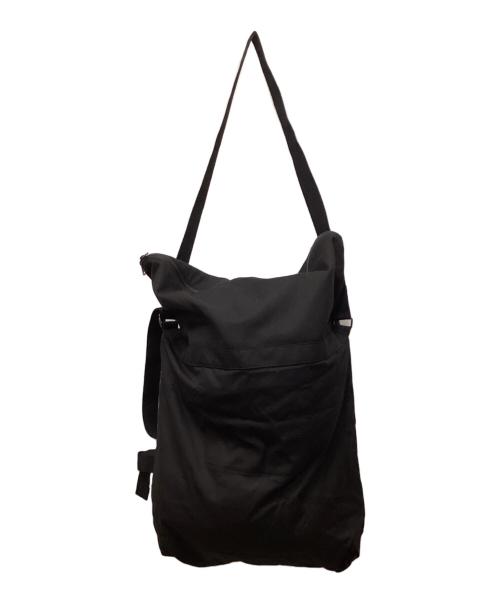 YOHJI YAMAMOTO（ヨウジヤマモト）YOHJI YAMAMOTO (ヨウジヤマモト) NOVELTY MESSENGER BAG/ノベルティメッセンジャーバッグ ブラックの古着・服飾アイテム