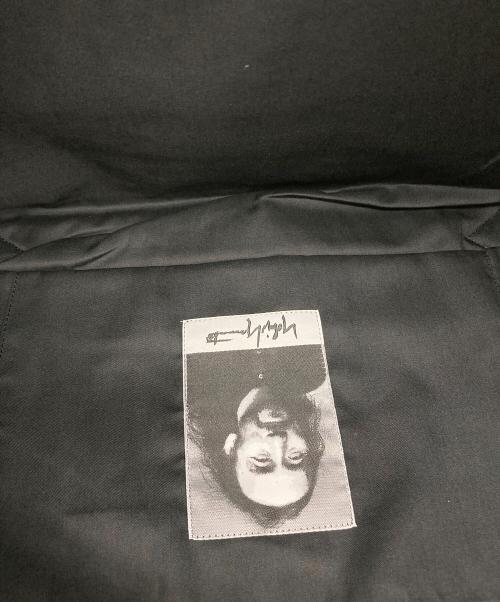 YOHJI YAMAMOTO（ヨウジヤマモト）YOHJI YAMAMOTO (ヨウジヤマモト) NOVELTY COW LEATHER Shoulder Bag ブラックの古着・服飾アイテム