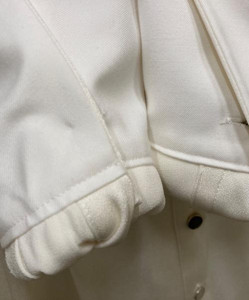 TARO HORIUCHI（タロウホリウチ）TARO HORIUCHI (タロウホリウチ) ノーカラーシャツ ホワイト サイズ:FREEの古着・服飾アイテム