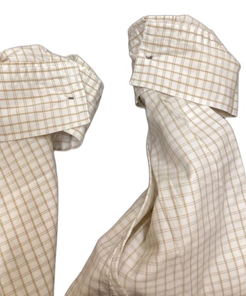 Y's for men（ワイズフォーメン）Y's for men (ワイズフォーメン) チェックシャツ イエロー サイズ:表記無しの古着・服飾アイテム