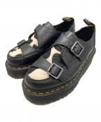 Dr.Martensドクターマーチン）の古着「QUAD CREEPERS SIDNEY DBL MONK/クアッドクリーパーズ シドニー DBL モンク」｜ブラック