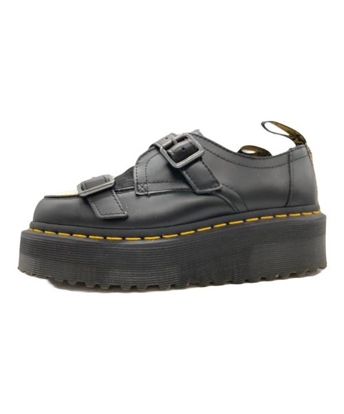 Dr.Martens（ドクターマーチン）Dr.Martens (ドクターマーチン) QUAD CREEPERS SIDNEY DBL MONK/クアッドクリーパーズ シドニー DBL モンク ブラック サイズ:UK4の古着・服飾アイテム